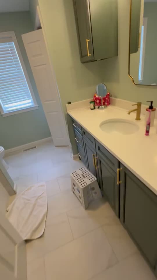 Sage Bathroom Refresh